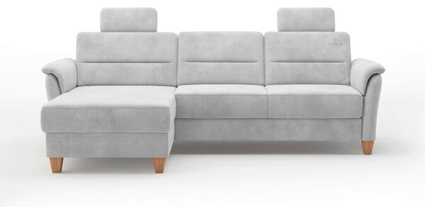 ROHOVÁ SEDAČKA, textil, strieborná Sit & More - Sedačky, Online Only