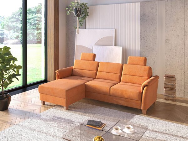 ROHOVÁ SEDAČKA, textil, terakotová Sit & More - Sedačky, Online Only