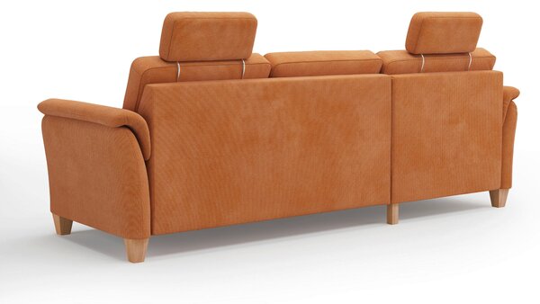 ROHOVÁ SEDAČKA, textil, terakotová Sit & More - Sedačky, Online Only