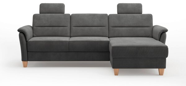 ROHOVÁ SEDAČKA, textil, čierna Sit & More - Sedačky, Online Only