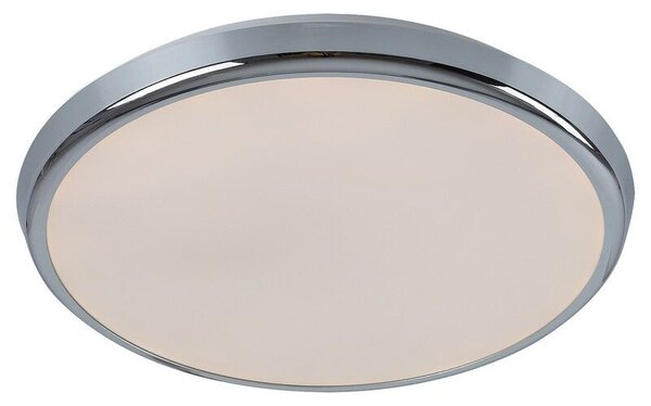 RABALUX 3464 Balthasar stropné svietidlo LED D300mm 18W/1600lm 3000-6500K RGB IP44 chrómová, biela, stmievateľné, diaľkový ovládač