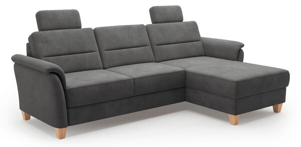 ROHOVÁ SEDAČKA, textil, čierna Sit & More - Sedačky, Online Only