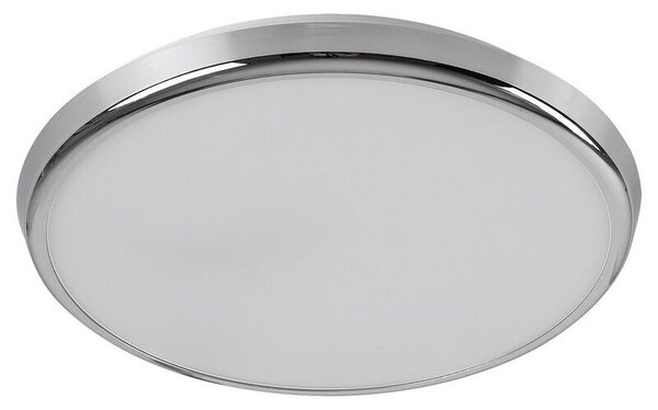RABALUX 3464 Balthasar stropné svietidlo LED D300mm 18W/1600lm 3000-6500K RGB IP44 chrómová, biela, stmievateľné, diaľkový ovládač
