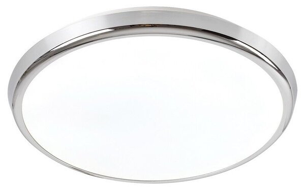RABALUX 3464 Balthasar stropné svietidlo LED D300mm 18W/1600lm 3000-6500K RGB IP44 chrómová, biela, stmievateľné, diaľkový ovládač