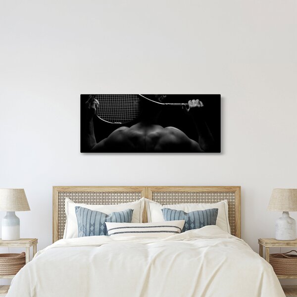 Obraz - Tenista (120x50 cm)
