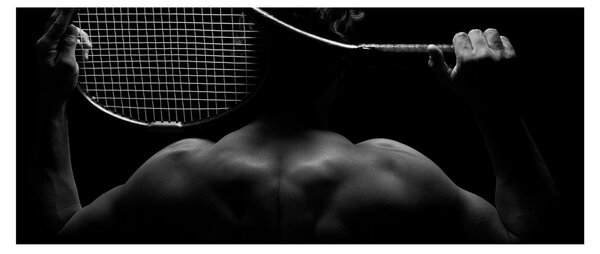 Obraz - Tenista (120x50 cm)