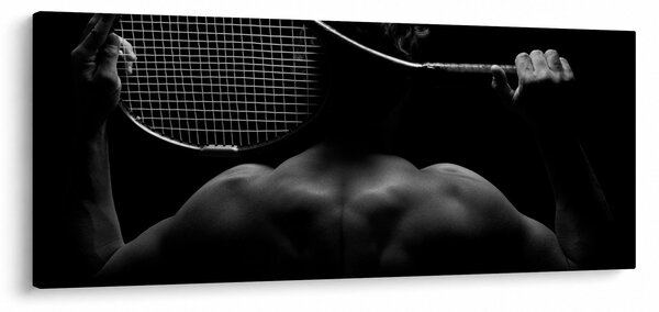 Obraz - Tenista (120x50 cm)