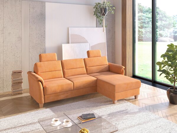ROHOVÁ SEDAČKA, textil, terakotová Sit & More - Sedačky, Online Only