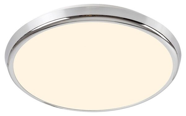 RABALUX 3464 Balthasar stropné svietidlo LED D300mm 18W/1600lm 3000-6500K RGB IP44 chrómová, biela, stmievateľné, diaľkový ovládač