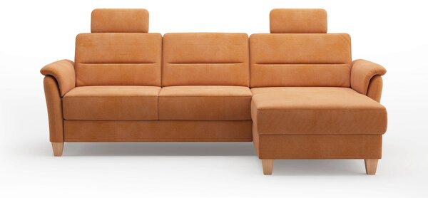 ROHOVÁ SEDAČKA, textil, terakotová Sit & More - Sedačky, Online Only