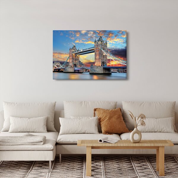 Obraz - Tower Bridge, Londýn, Anglicko (90x60 cm)