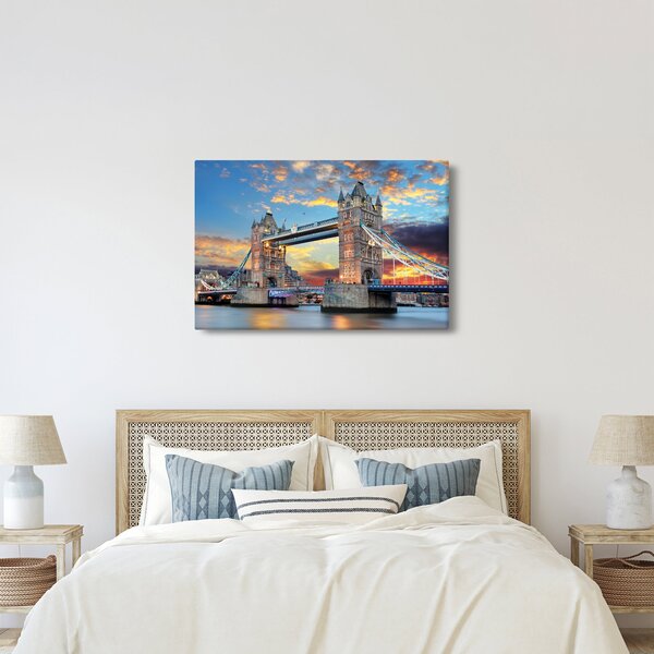 Obraz - Tower Bridge, Londýn, Anglicko (90x60 cm)