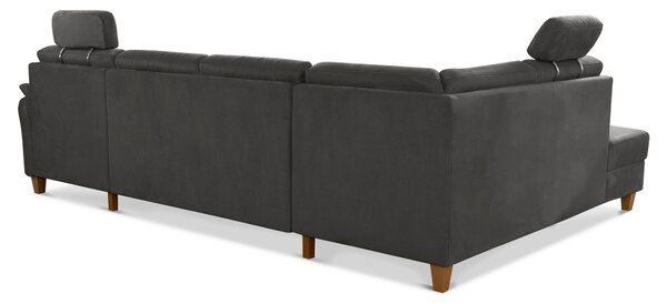 SEDACIA SÚPRAVA, textil, sivá Sit & More - Sedačky, Online Only