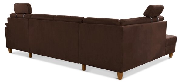 SEDACIA SÚPRAVA, textil, tmavohnedá Sit & More - Sedačky, Online Only