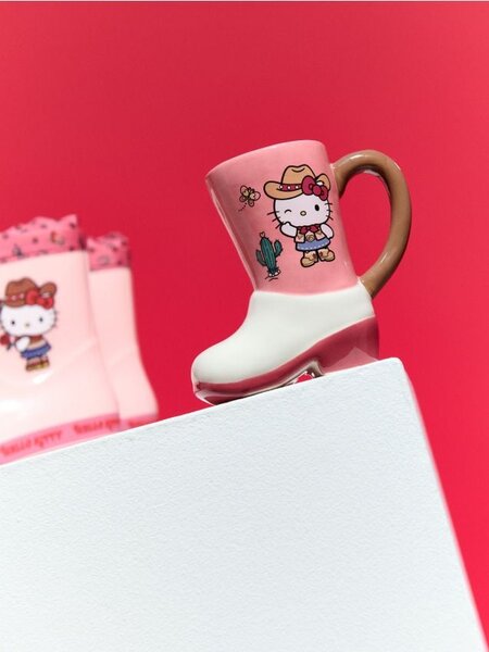 Sinsay - Keramický hrnček v tvare topánky Hello Kitty - viacfarebná