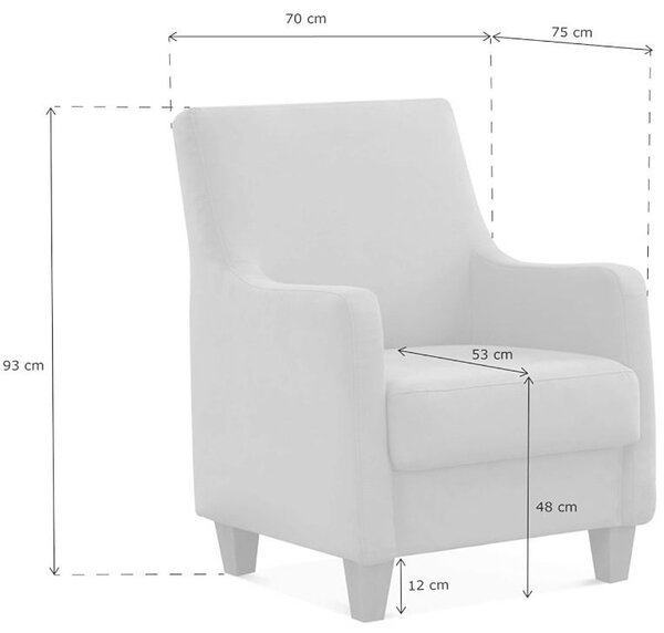 KRESLO, textil, čierna Sit & More - Online Only obývacie izby, Online Only