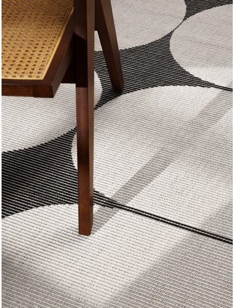 Čierno-biely vnútorný a vonkajší koberec 160x230 cm Duet Bowen – NORTHRUGS