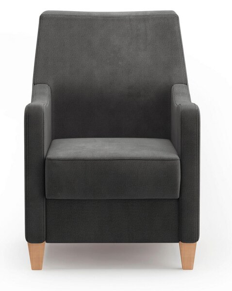 KRESLO, textil, čierna Sit & More - Online Only obývacie izby, Online Only