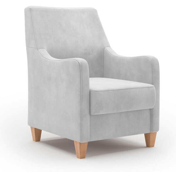 KRESLO, textil, strieborná Sit & More - Online Only obývacie izby, Online Only