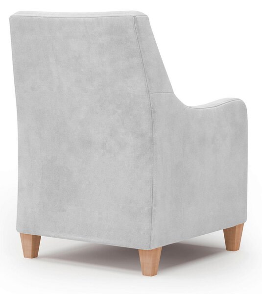 KRESLO, textil, strieborná Sit & More - Online Only obývacie izby, Online Only