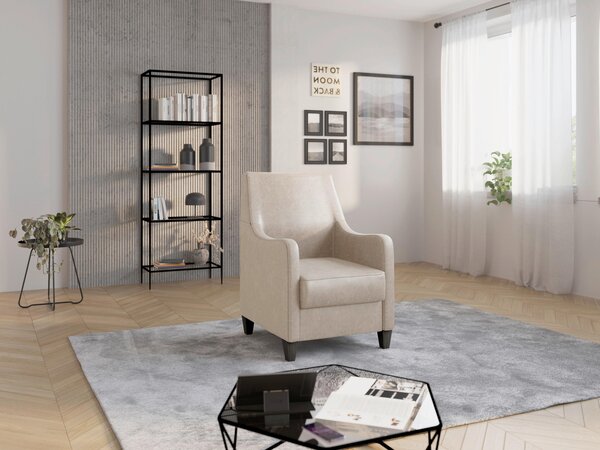 KRESLO, textil, béžová Sit & More - Online Only obývacie izby, Online Only