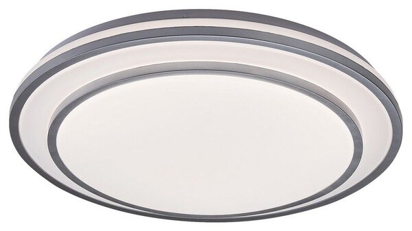 RABALUX 2131 Lupita stropné svietidlo LED D490mm 40W/2700lm 3000-6500K strieborná, biela, stmievateľné, diaľkový ovládač