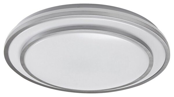 RABALUX 2131 Lupita stropné svietidlo LED D490mm 40W/2700lm 3000-6500K strieborná, biela, stmievateľné, diaľkový ovládač