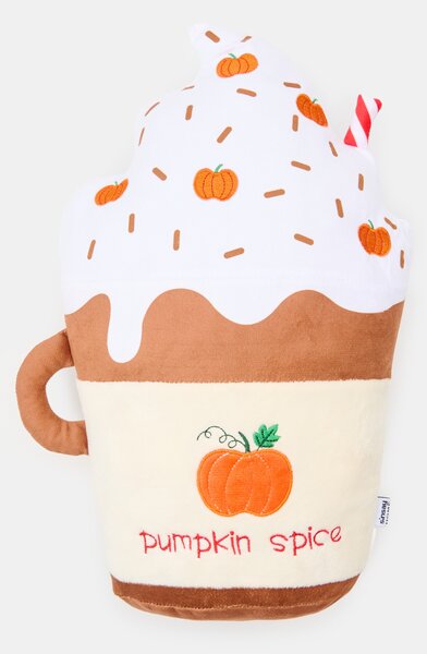 Sinsay - Dekoratívny vankúš v tvare nápoja Pumpkin Spice Latte - viacfarebná
