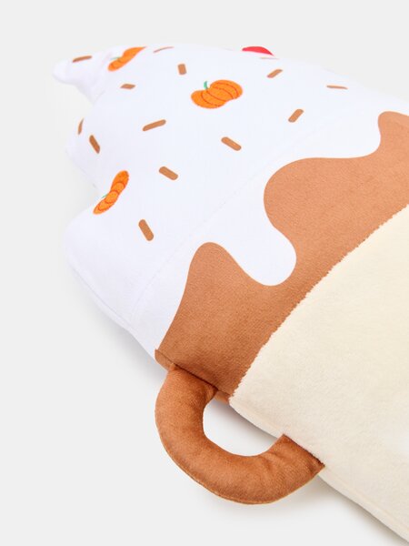 Sinsay - Dekoratívny vankúš v tvare nápoja Pumpkin Spice Latte - viacfarebná