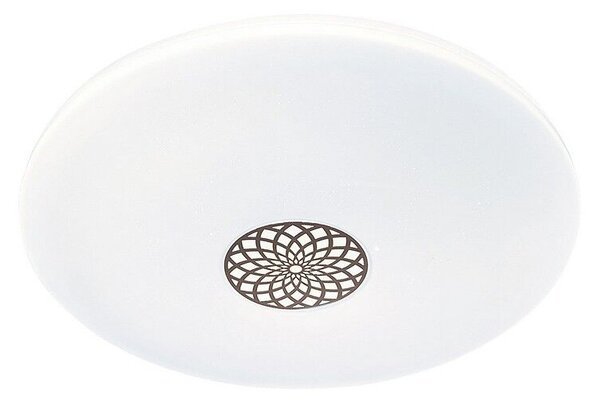 RABALUX SMART LIGHT TUYA 5365 Ophelia stropné svietidlo LED D600mm 40W/3200lm 3000-6500K RGB chrómová, biela, stmievateľné, diaľkový ovládač, starlight efekt
