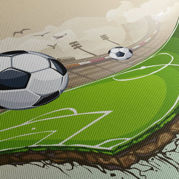Obraz - Futbalové ihrisko (90x60 cm)