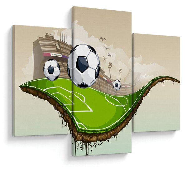 Obraz - Futbalové ihrisko (90x60 cm)