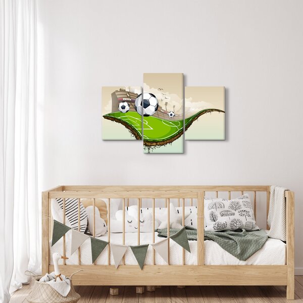 Obraz - Futbalové ihrisko (90x60 cm)