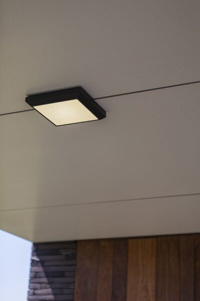 LUTEC 5102101118 HELENA exteriérové nástenné svietidlo LED 21,5W 1500lm 4000K IP54 tmavá šedá