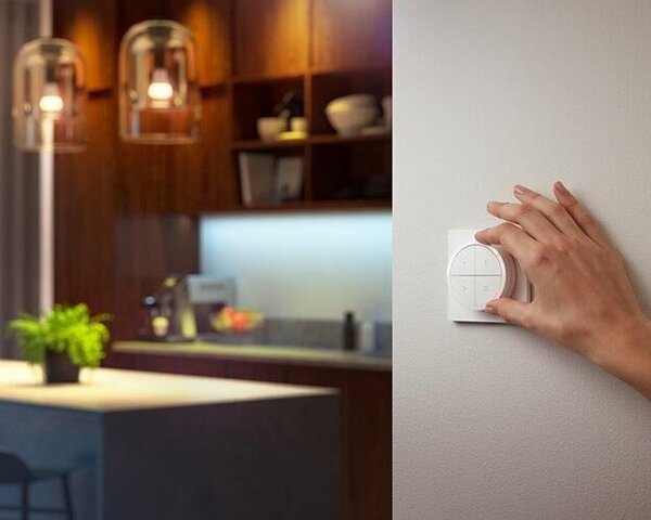 Philips HUE Smart Accessory 8719514440999 Tap dial switch ovládač biely vrátane batérie CR2032