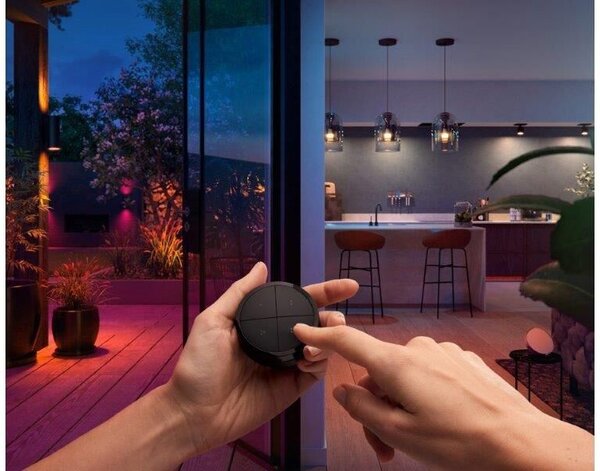 Philips HUE Smart Accessory 8719514440937 Tap dial switch ovládač čierny vrátane batérie CR2032