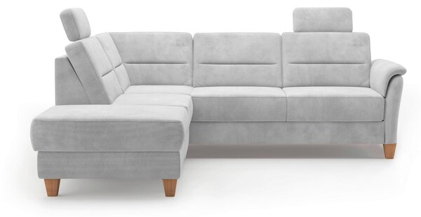 ROHOVÁ SEDAČKA, textil, strieborná Sit & More - Sedačky, Online Only