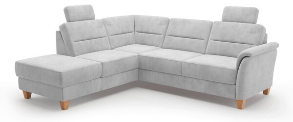 ROHOVÁ SEDAČKA, textil, strieborná Sit & More - Sedačky, Online Only