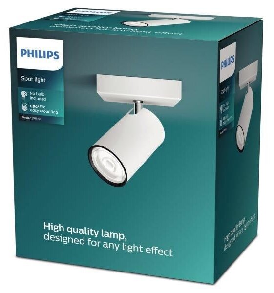 Philips 8719514435216 Kosipo stropné bodové svietidlo/spot 1xGU10 biela