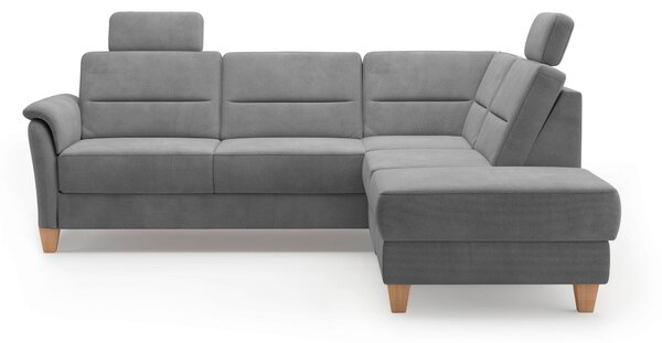 ROHOVÁ SEDAČKA, textil, sivá Sit & More - Sedačky, Online Only