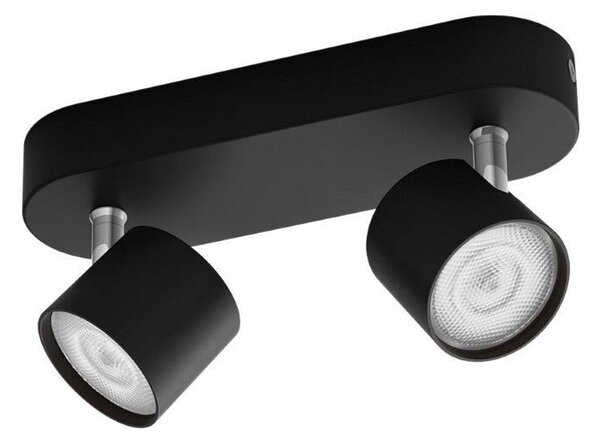 Philips 8719514435391 Star stropné bodové svietidlo/spot 2xLED 2x4,5W/2x500lm 2700K čierna