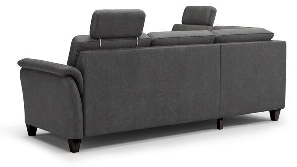 ROHOVÁ SEDAČKA, textil, antracitová Sit & More - Sedačky, Online Only