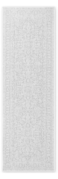 Vnútorný a vonkajší behúň v sivej a slonovinovej farbe 80x250 cm Duet Kona – NORTHRUGS