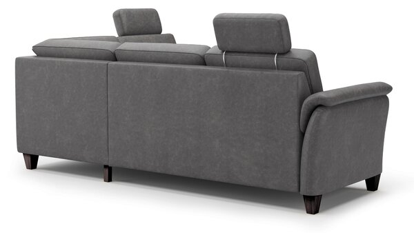 ROHOVÁ SEDAČKA, textil, antracitová Sit & More - Sedačky, Online Only