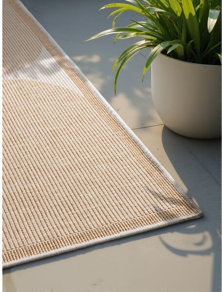Vnútorný a vonkajší koberec v béžovej a slonovinovej farbe 120x170 cm Duet Bowen – NORTHRUGS