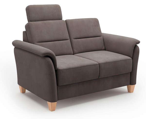 DVOJMIESTNA POHOVKA, textil, tmavohnedá Sit & More - Sedačky, Online Only