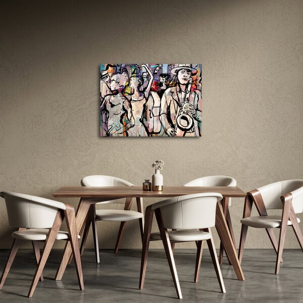 Obraz - Jazzová noc (70x50 cm)