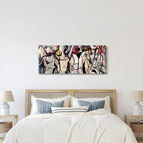 Obraz - Jazzová noc (120x50 cm)