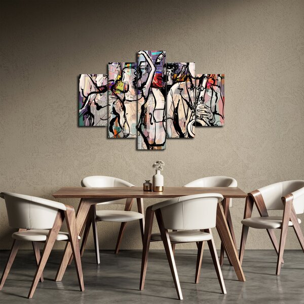 Obraz - Jazzová noc (150x105 cm)