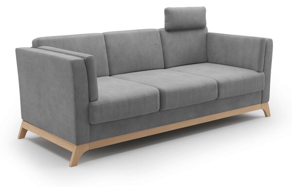 TROJMIESTNA POHOVKA, textil, sivá Sit & More - Sedačky, Online Only